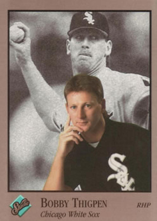 1992 Studio #158 Bobby Thigpen VG Chicago White Sox 