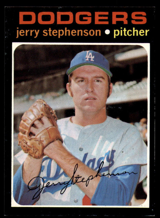 1971 Topps #488 Jerry Stephenson VG Los Angeles Dodgers 
