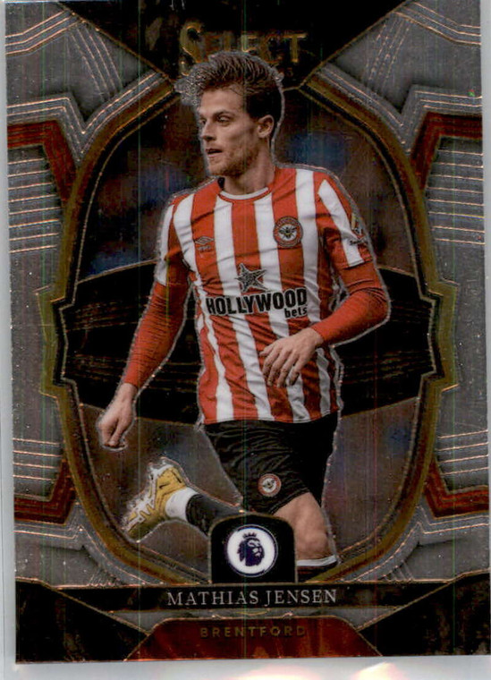 2022-23 Panini Select Premier League #19 Mathias Jensen Terrace NM-MT  Brentford 