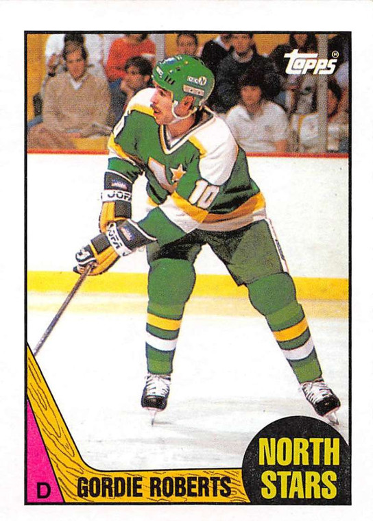 1987-88 Topps #41 Gordie Roberts VG  Minnesota North Stars 