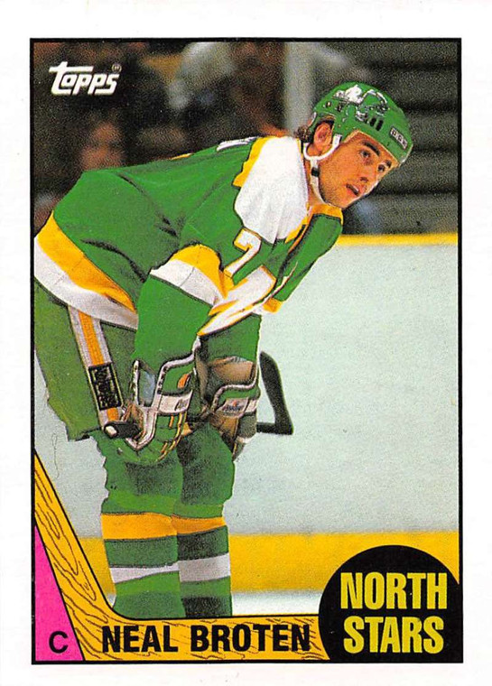 1987-88 Topps #11 Neal Broten VG  Minnesota North Stars 
