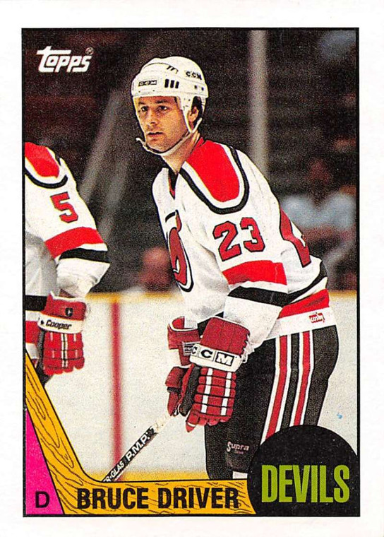 1987-88 Topps #79 Bruce Driver VG  