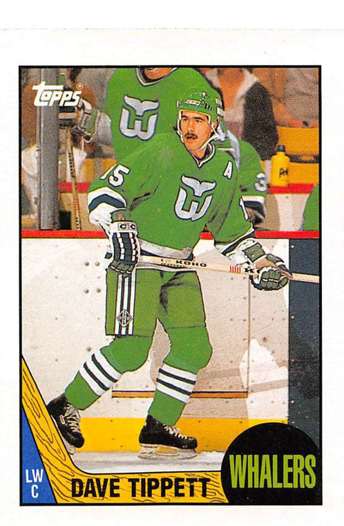 1987-88 Topps #86 Dave Tippett VG  