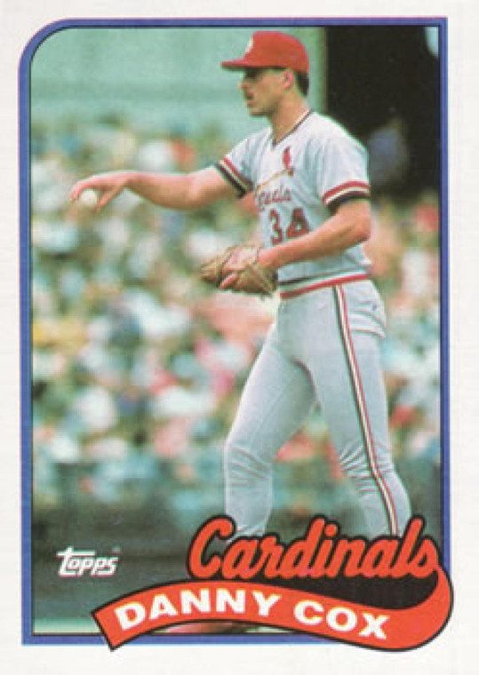 1989 Topps #562 Danny Cox NM-MT St. Louis Cardinals 