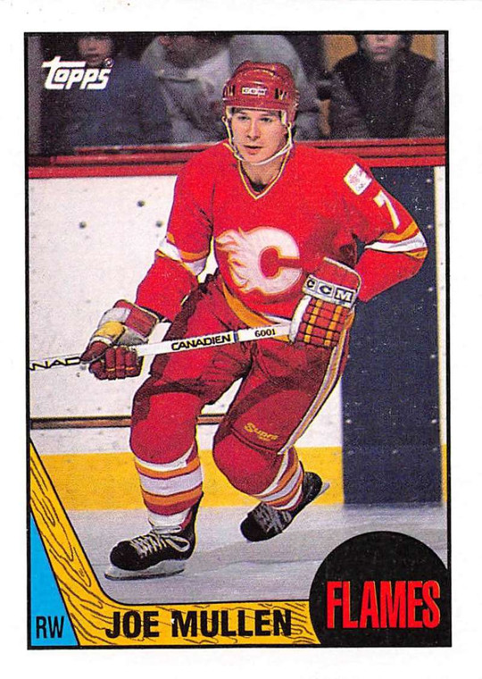 1987-88 Topps #126 Joe Mullen VG  Calgary Flames 