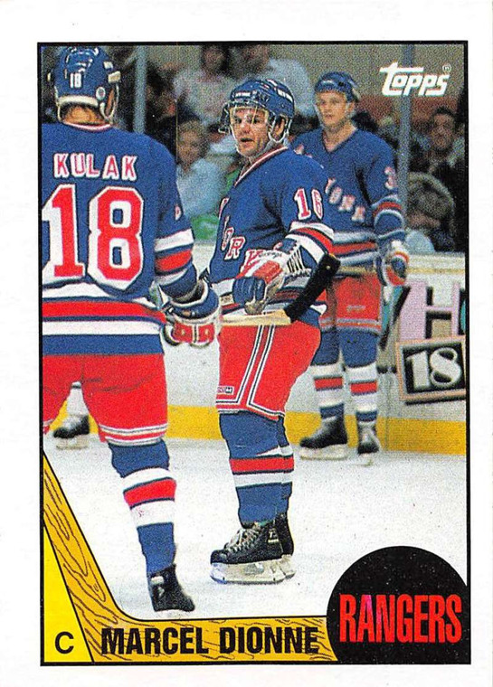 1987-88 Topps #129 Marcel Dionne VG  