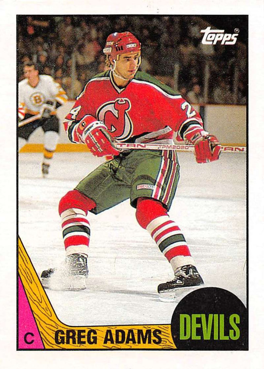 1987-88 Topps #135 Greg Adams VG  