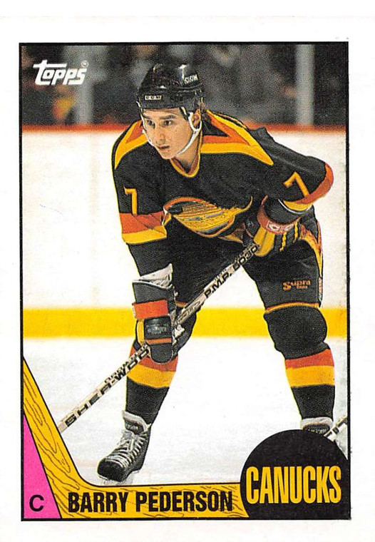 1987-88 Topps #177 Barry Pederson VG  