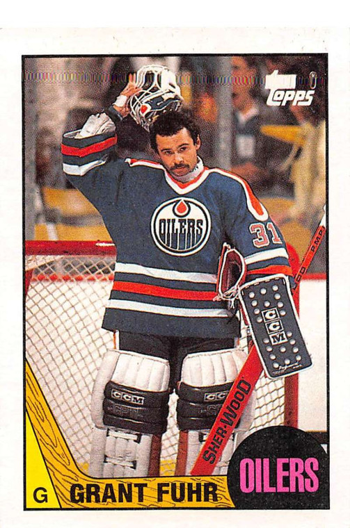 1987-88 Topps #178 Grant Fuhr VG  