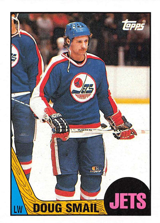 1987-88 Topps #181 Doug Smail VG  Winnipeg Jets 