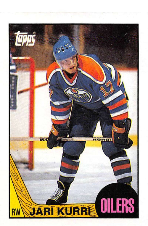 1987-88 Topps #148 Jari Kurri VG  Edmonton Oilers 