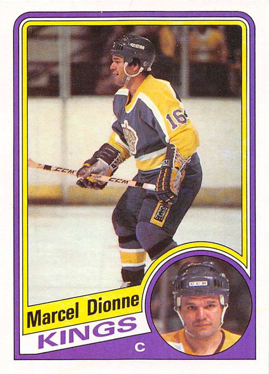 1984-85 Topps #64 Marcel Dionne VG  Los Angeles Kings 