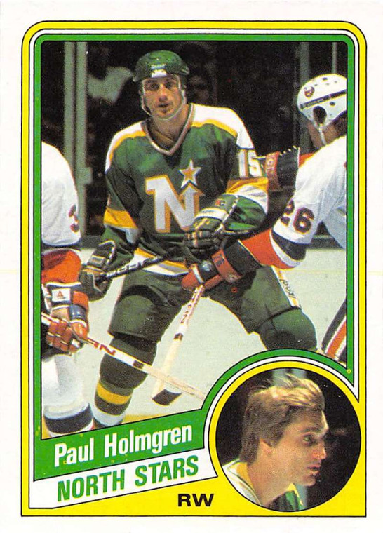 1984-85 Topps #74 Paul Holmgren VG  Minnesota North Stars 