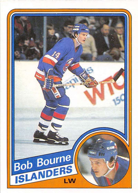 1984-85 Topps #92 Bob Bourne VG  New York Islanders 
