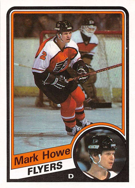 1984-85 Topps #118 Mark Howe VG  Philadelphia Flyers 