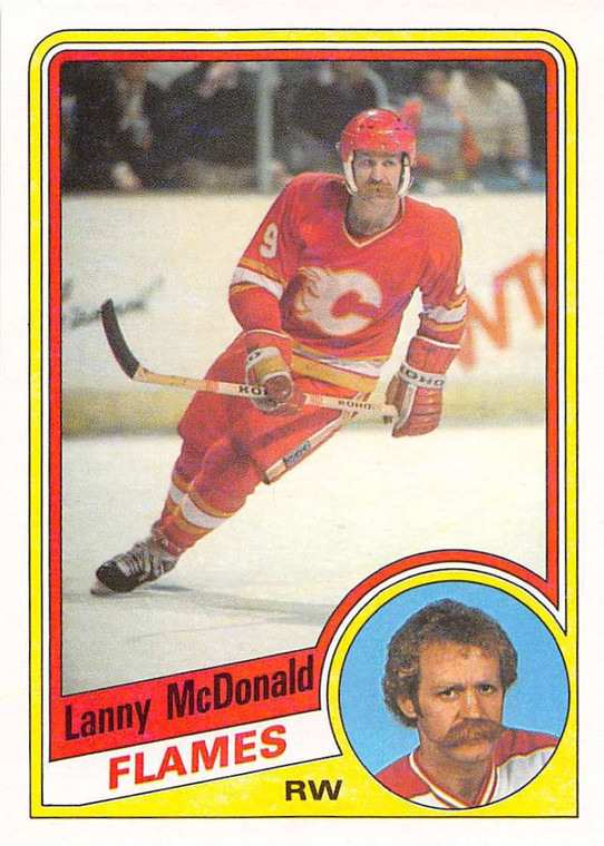 1984-85 Topps #26 Lanny McDonald VG  Calgary Flames 