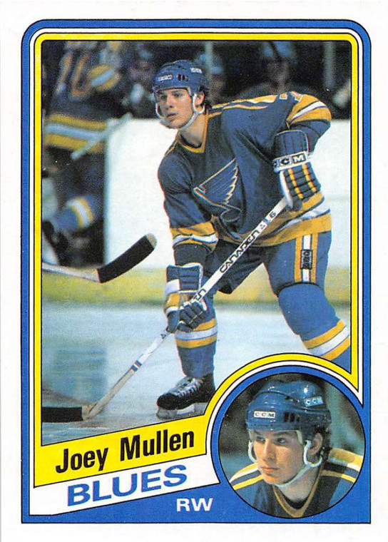 1984-85 Topps #133 Joe Mullen VG  St. Louis Blues 