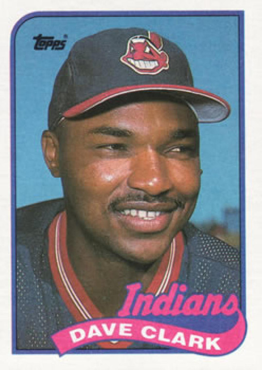 1989 Topps #574 Dave Clark NM-MT Cleveland Indians 