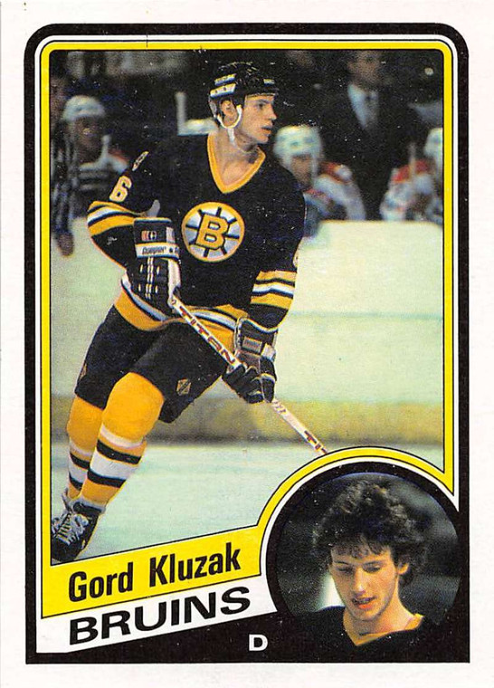 1984-85 Topps #5 Gord Kluzak VG  Boston Bruins 
