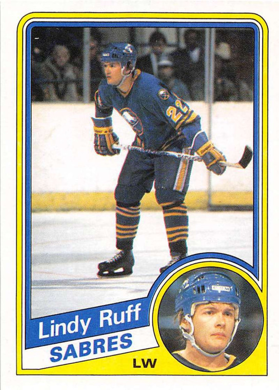1984-85 Topps #23 Lindy Ruff VG  Buffalo Sabres 