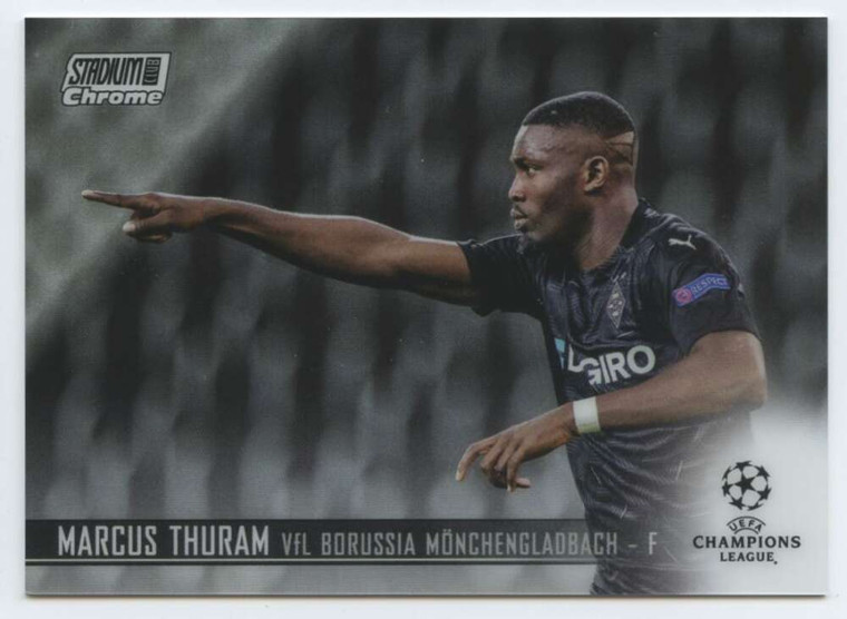 2020-21 Topps Stadium Club Chrome UEFA  Champions League #45 Marcus Thuram NM-MT  VfL Borussia Monchengladbach 