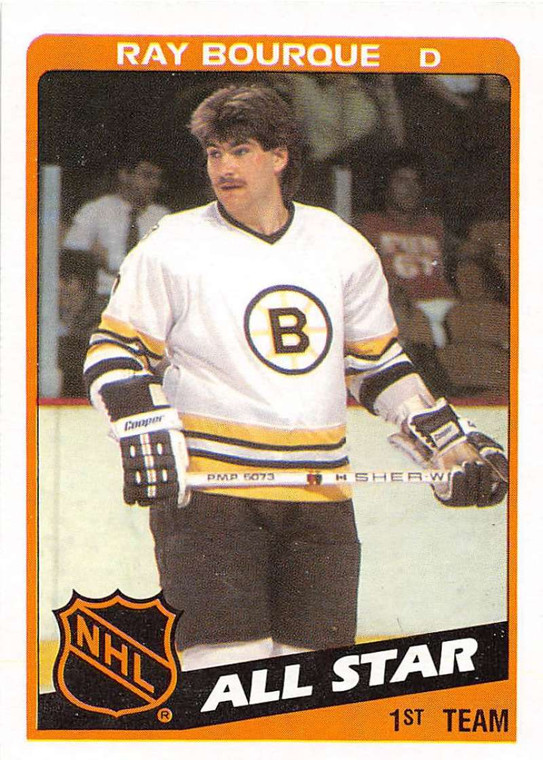 1984-85 Topps #157 Ray Bourque AS VG  Boston Bruins 