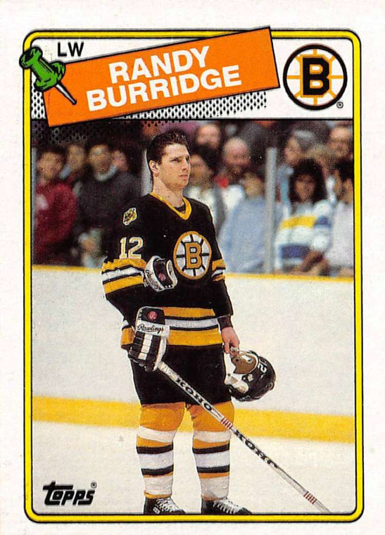 1988-89 Topps #33 Randy Burridge VG 