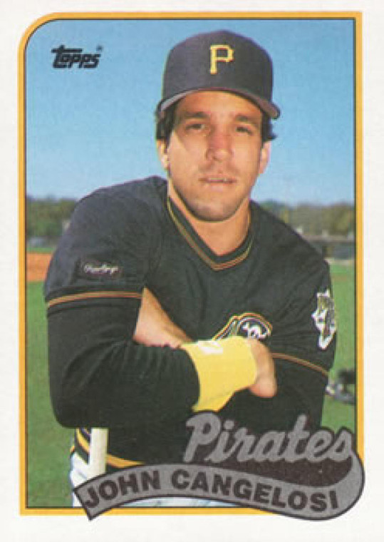 1989 Topps #592 John Cangelosi NM-MT Pittsburgh Pirates 