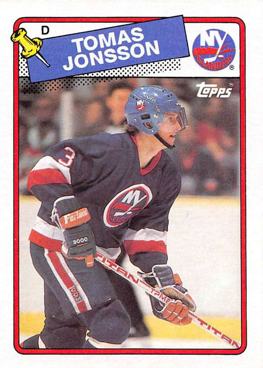 1988-89 Topps #108 Tomas Jonsson VG 