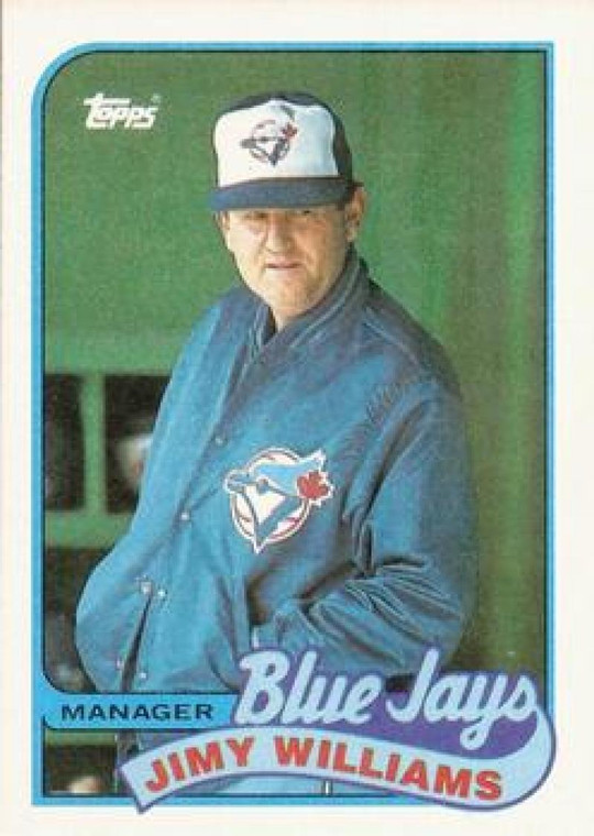 1989 Topps #594b Jimy Williams COR NM-MT Toronto Blue Jays 