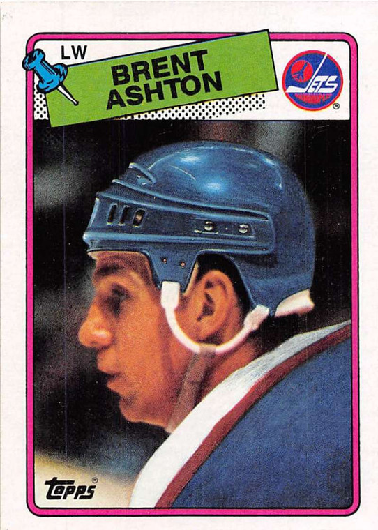 1988-89 Topps #128 Brent Ashton VG 
