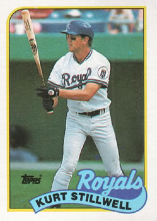 1989 Topps #596 Kurt Stillwell NM-MT Kansas City Royals 