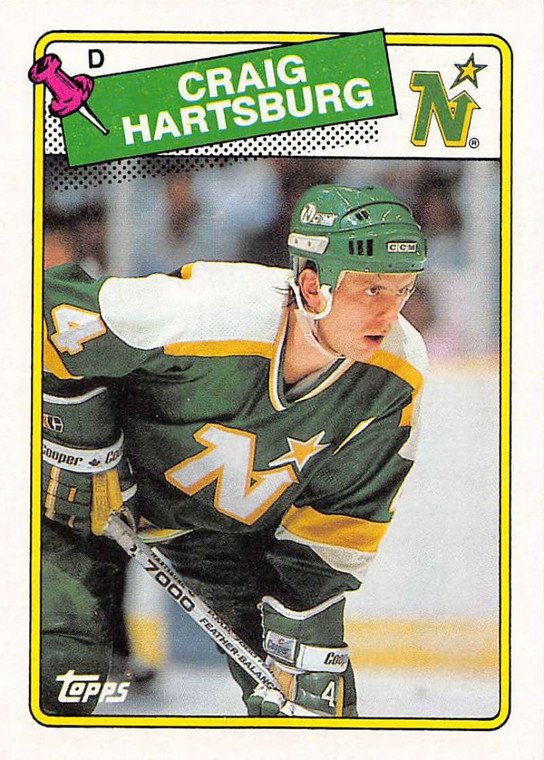 1988-89 Topps #159 Craig Hartsburg VG 