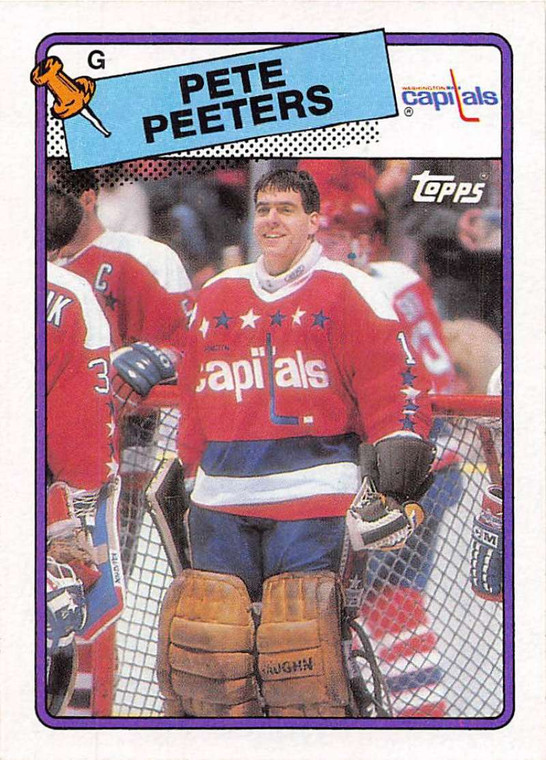 1988-89 Topps #180 Pete Peeters VG 