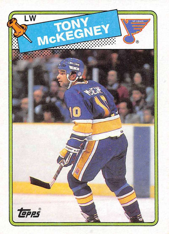 1988-89 Topps #4 Tony McKegney VG 