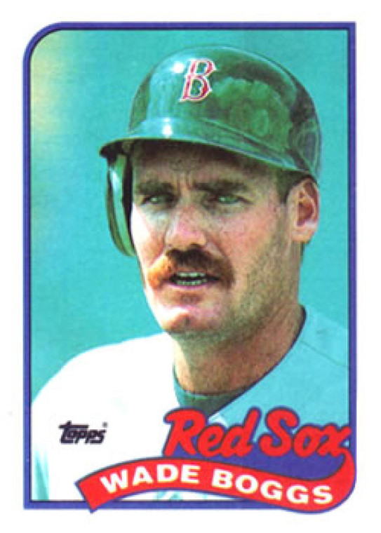 1989 Topps #600 Wade Boggs NM-MT Boston Red Sox 