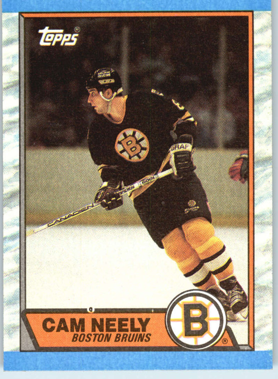 1989-90 Topps #15 Cam Neely VG Boston Bruins 