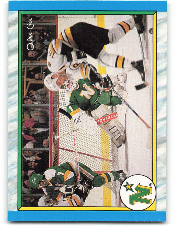 1989-90 O-Pee-Chee #306 Minnesota North Stars VG Minnesota North Stars 