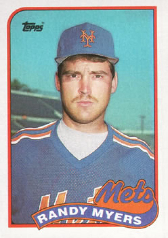 1989 Topps #610 Randy Myers NM-MT New York Mets 