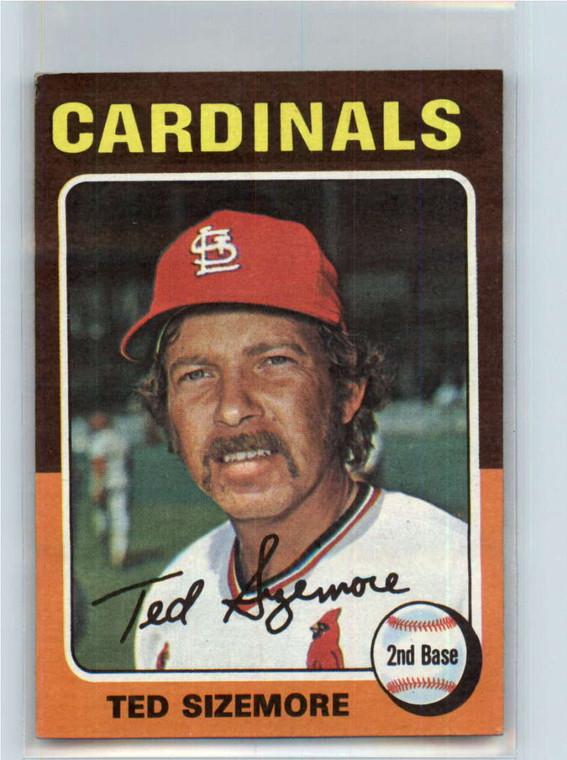 1975 Topps #404 Ted Sizemore VG St. Louis Cardinals 