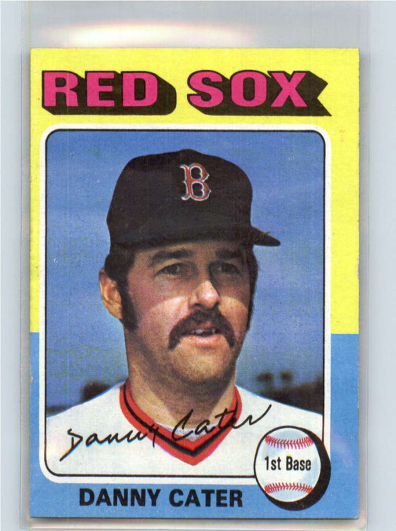 1975 Topps #645 Danny Cater VG Boston Red Sox 