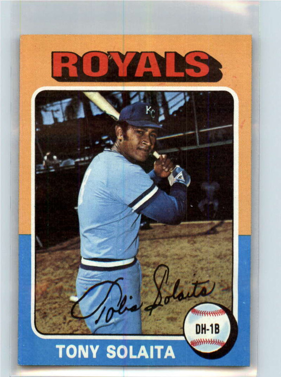 1975 Topps #389 Tony Solaita VG RC Rookie Kansas City Royals 