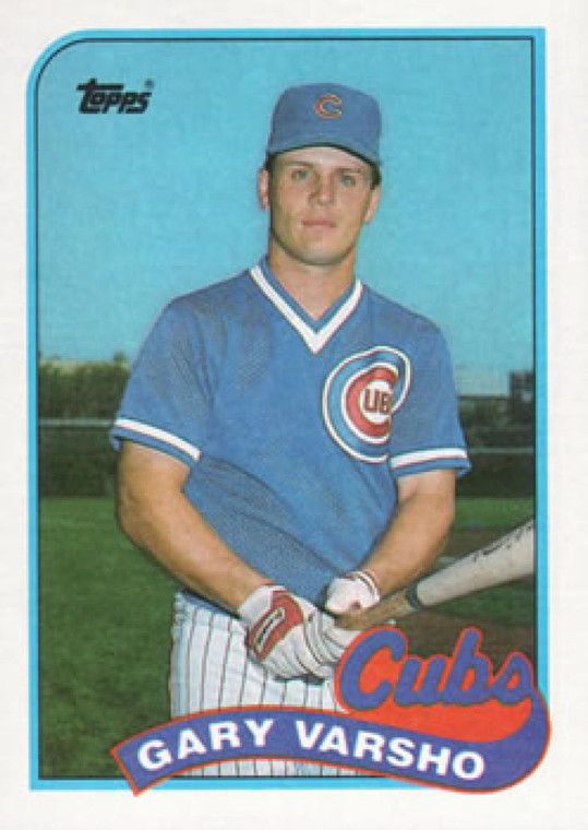 1989 Topps #613 Gary Varsho NM-MT Chicago Cubs 