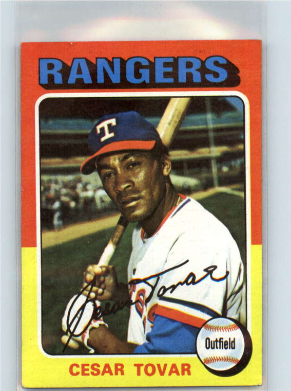1975 Topps #178 Cesar Tovar VG Texas Rangers 