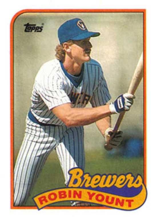 1989 Topps #615 Robin Yount NM-MT Milwaukee Brewers 