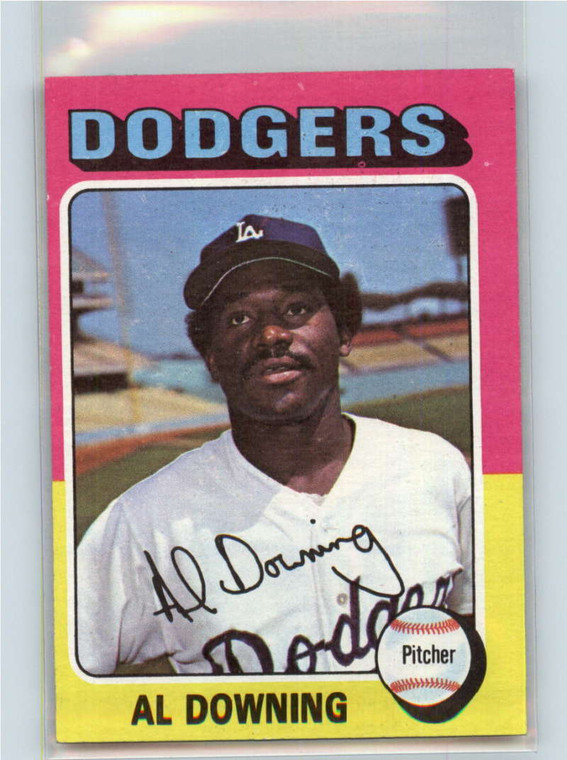 1975 Topps #498 Al Downing VG Los Angeles Dodgers 