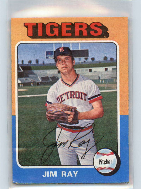 1975 Topps #89 Jim Ray VG Detroit Tigers 