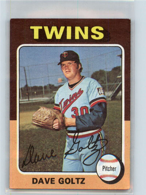 1975 Topps #419 Dave Goltz VG Minnesota Twins 