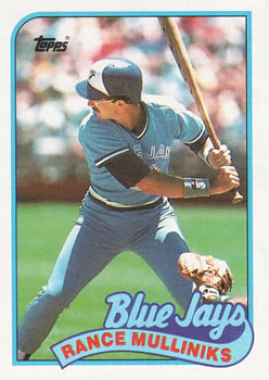 1989 Topps #618 Rance Mulliniks NM-MT Toronto Blue Jays 