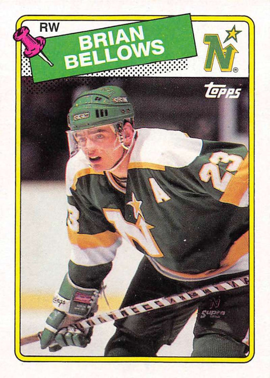 1988-89 Topps #95 Brian Bellows VG Minnesota North Stars 